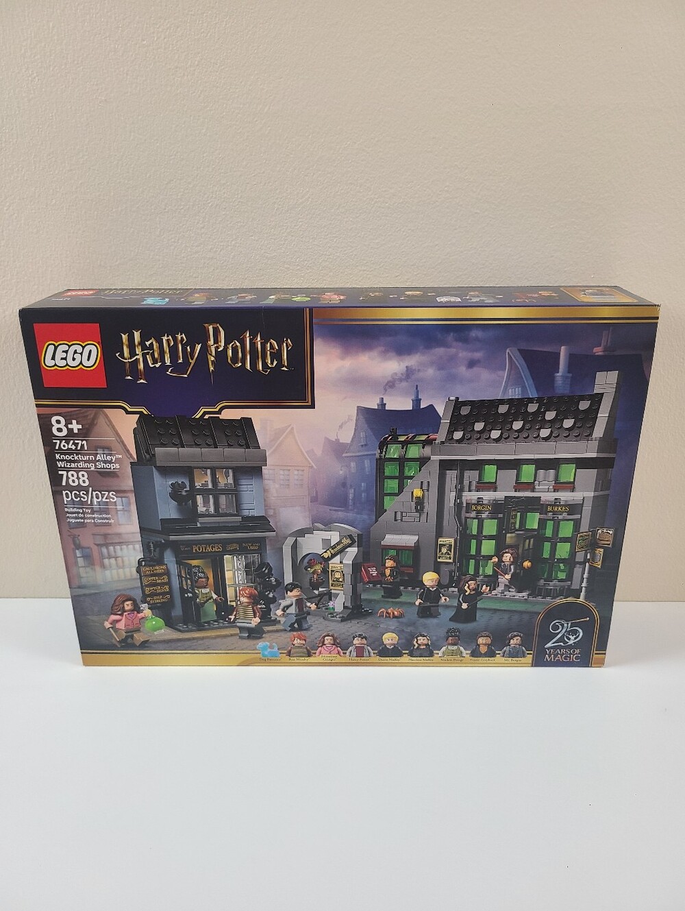 New LEGO Harry Potter Set #76471 Knockturn Alley Wizarding Shops Sealed